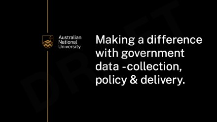 Making a difference with government data