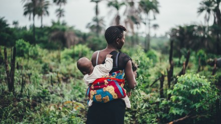 Mother and child in Sierra Leone