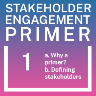 Stakeholder engagement primer