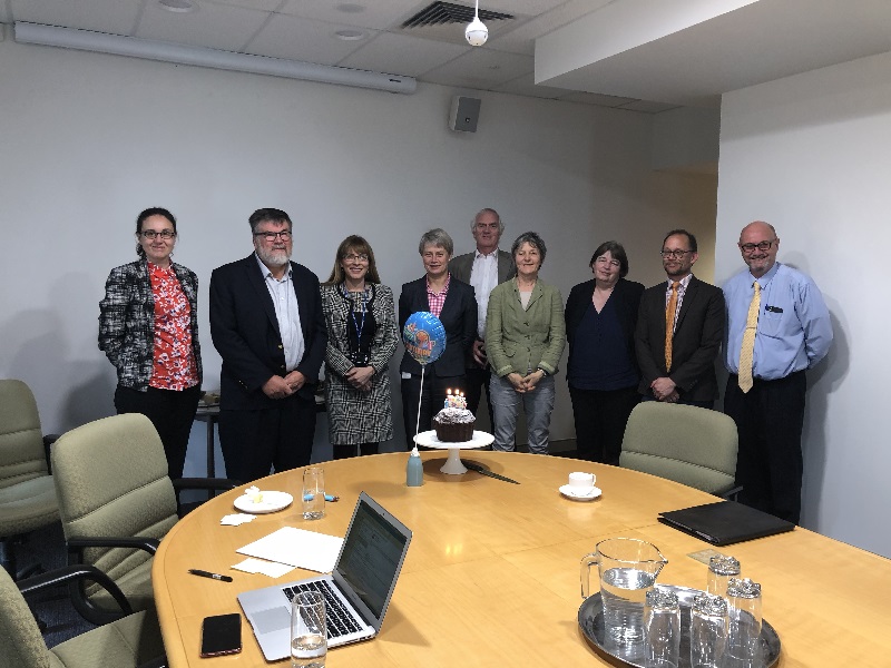 The Dean and Executive Team from the ANU College of Health and Medicine