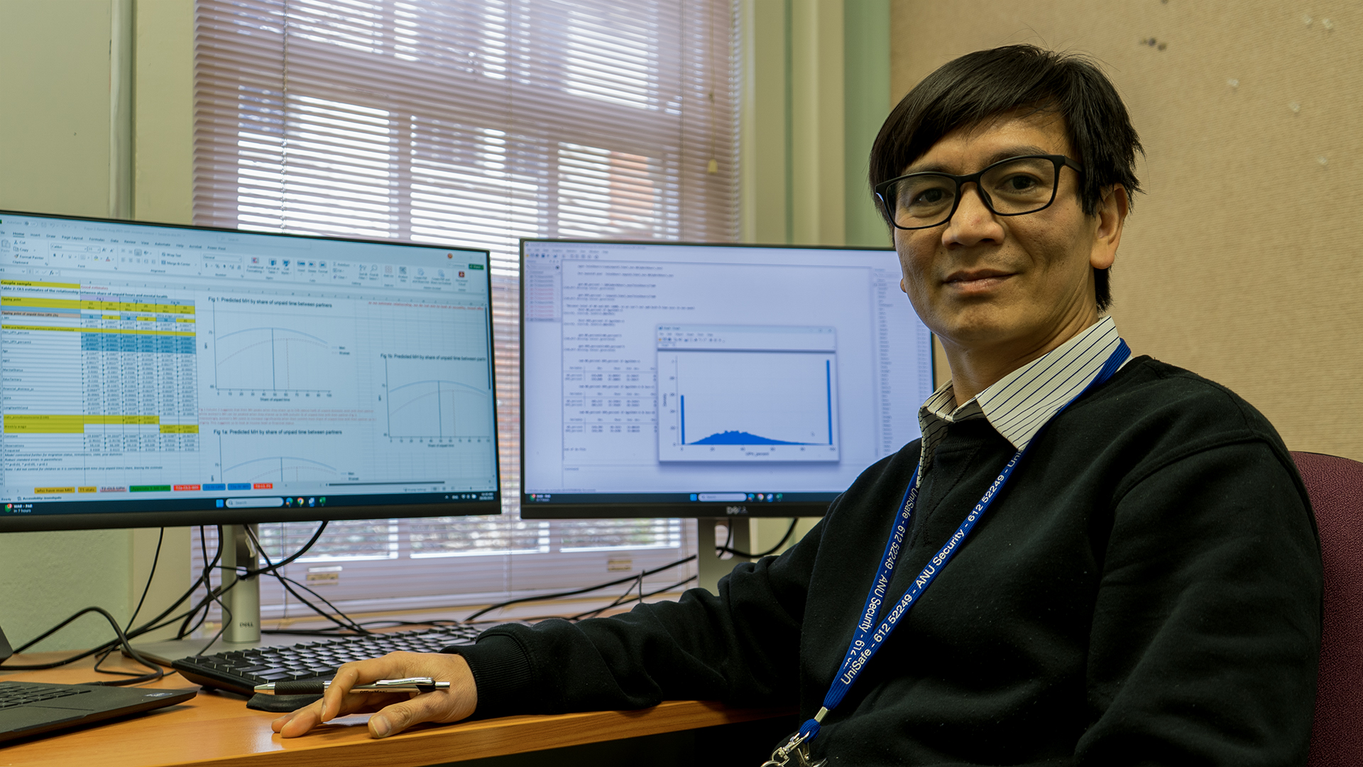 Dr Tinh Doan uses econometric modelling to identify and quantify hidden factors contributing to health disparities. Image: Calo Huang Dr Tinh (Jimmy) Doan