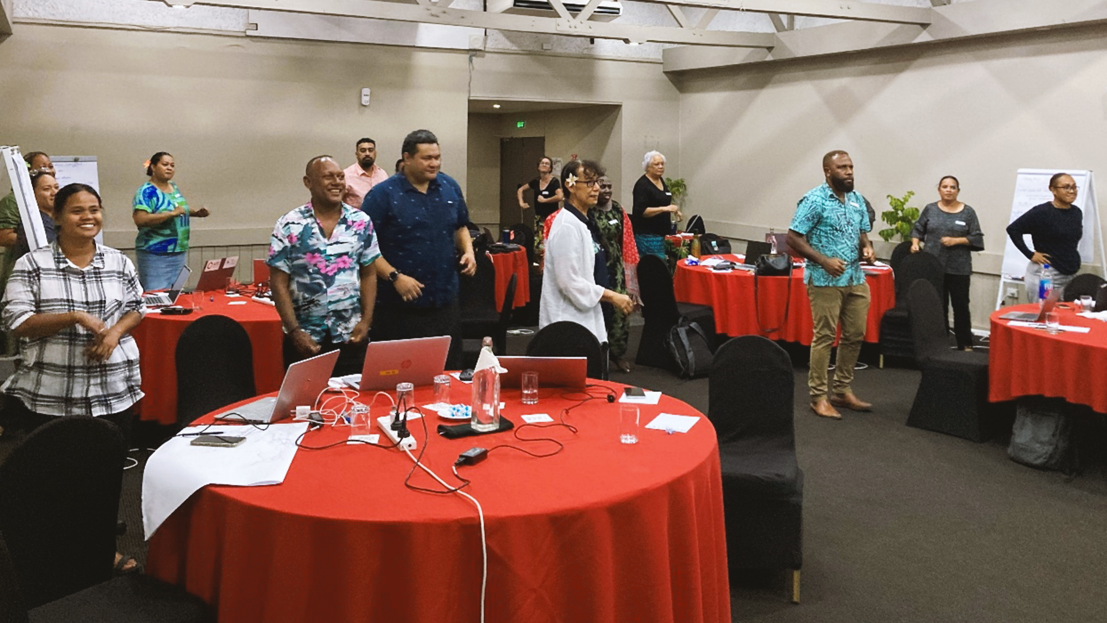 The regional fellows had their first PGDAE training module in Nadi, Fiji on April 13-18, 2026. Image: supplied