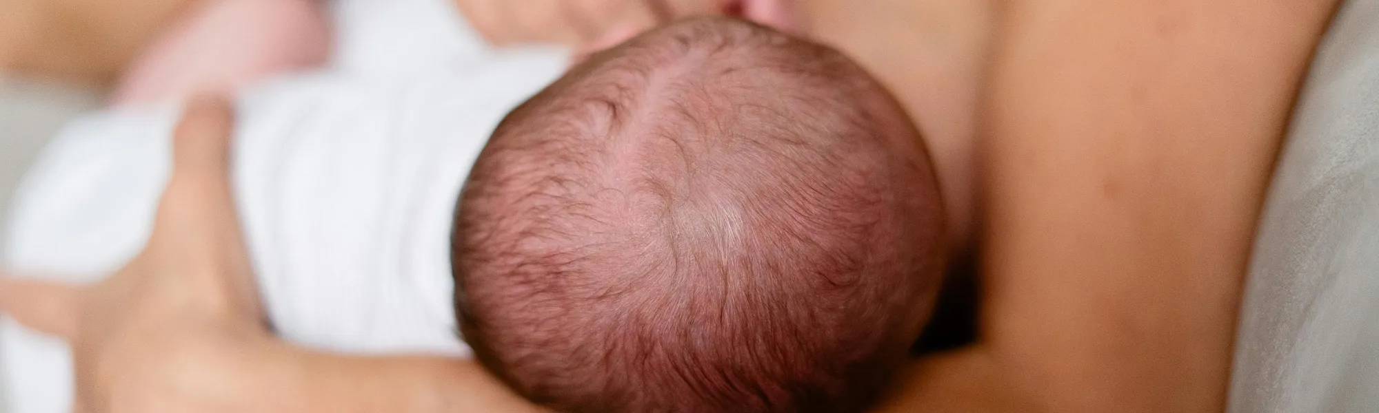 Breastfeeding infant Infant being breastfed