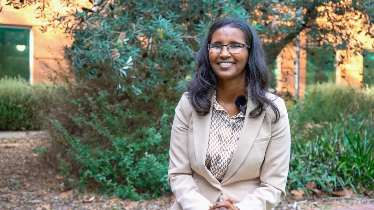 Study lead Dr Mulu Woldegiorgis.