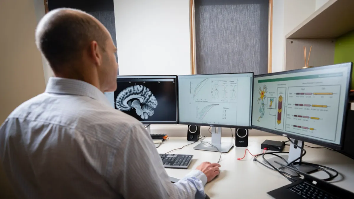 Professor Nicolas Cherbuin. Photo: Jack Fox/ANU