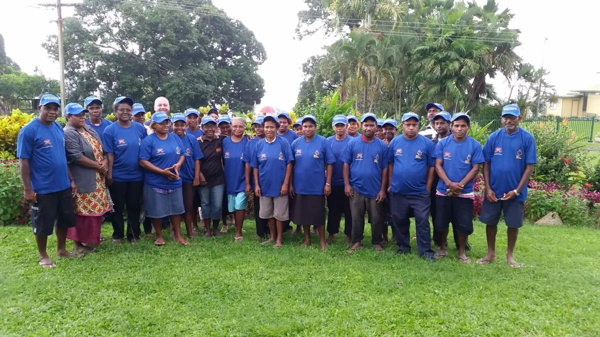 A group of people wearing uniforms