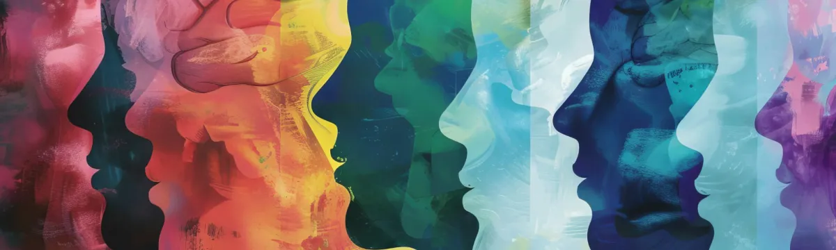 illustration of diverse thinking and perception