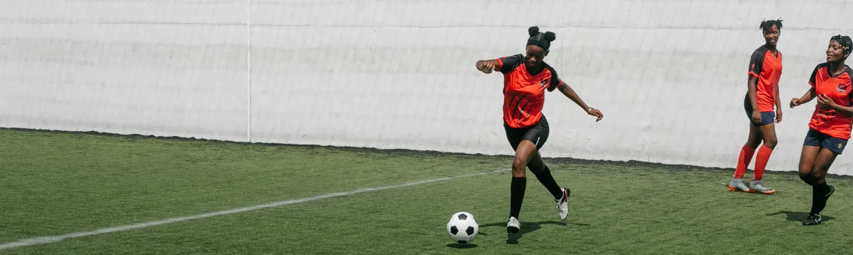 Girls playing soccer. Photo: RF Studio/Pexels