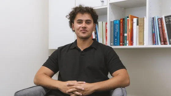 Master of Philosophy in Applied Epidemiology student Dean Pousini-Hilton