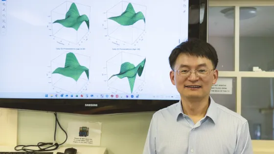 Dr Michael Tong and colleagues found distinct temperature sensitivities across age groups. Image: Calo Huang