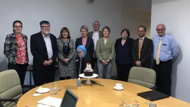 The Dean and Executive Team from the ANU College of Health and Medicine